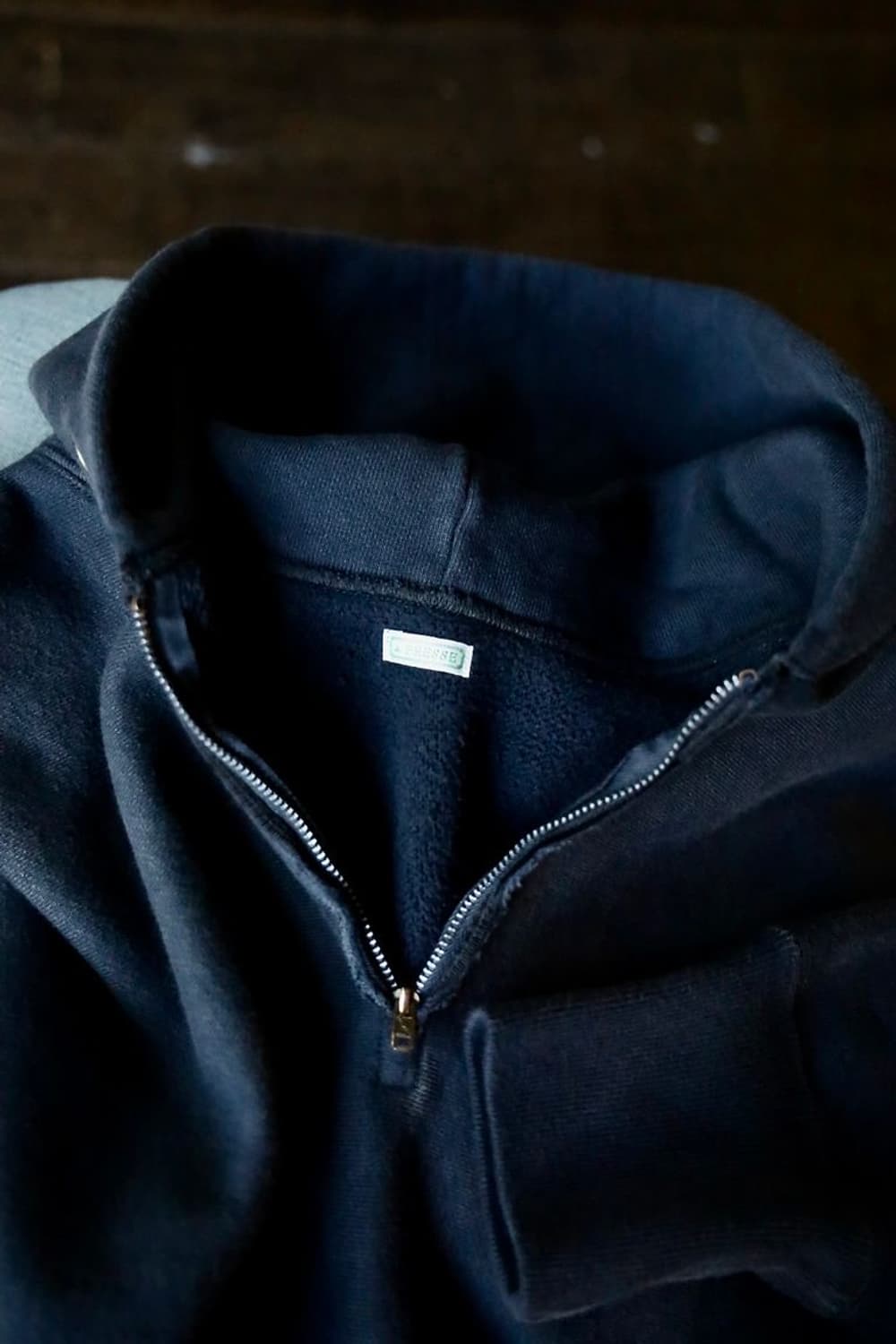 [3]아프레쎄 Vintage Half Zip Sweat Hoodie 상품이미지4