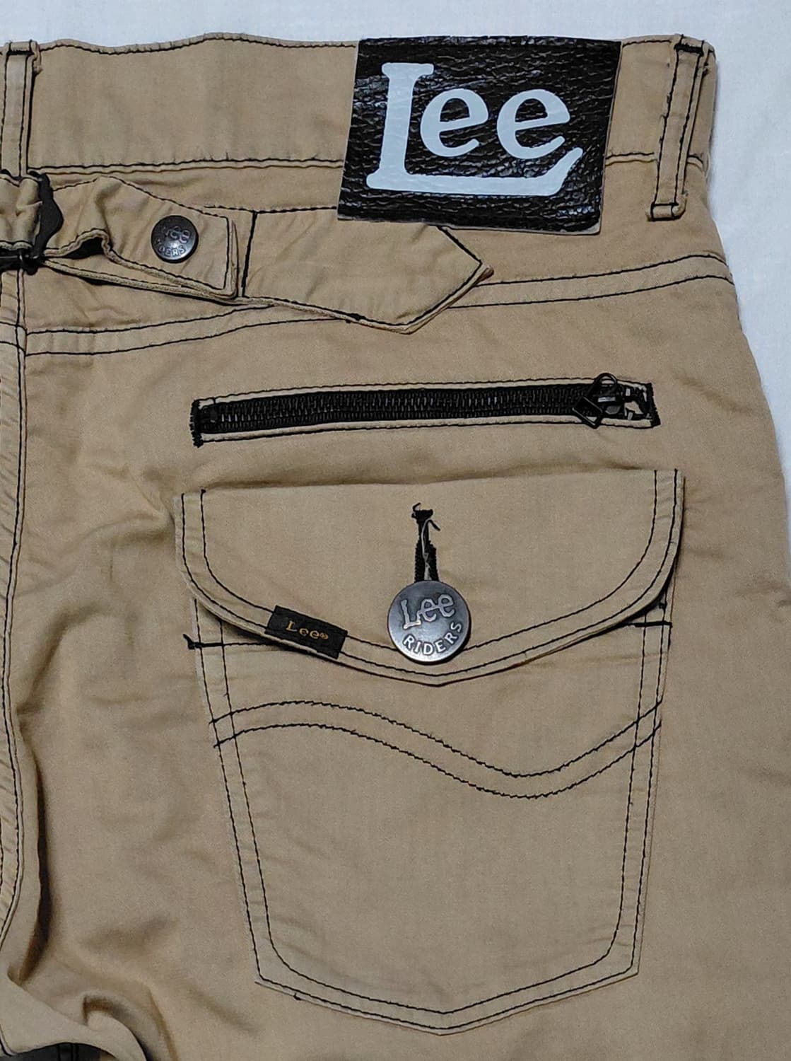 [34] Lee x Edwin Japan 멀티 지퍼 신치백 크롭 팬츠 상품이미지10