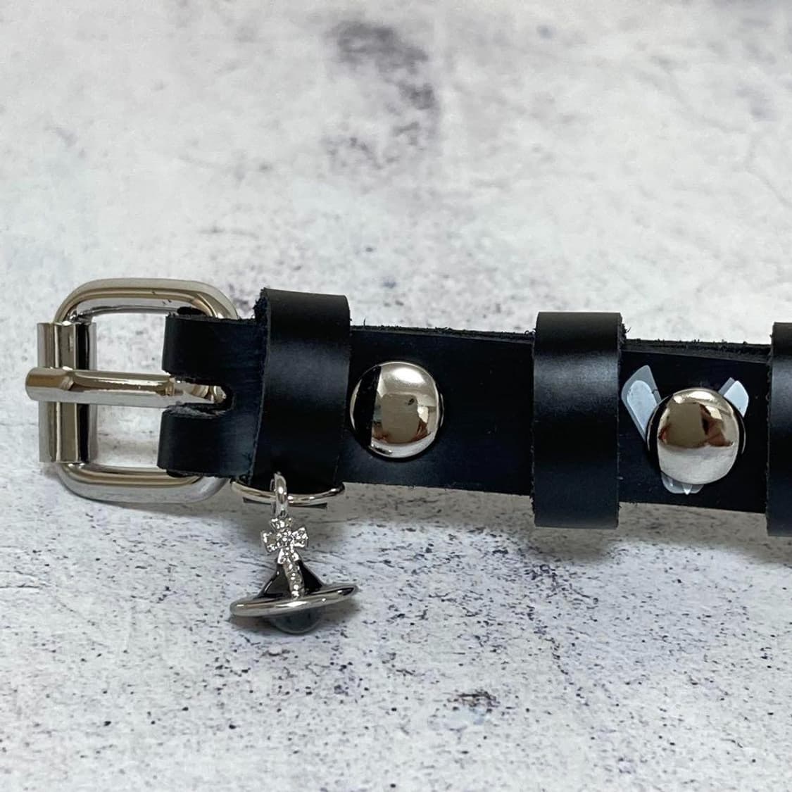 단품 급처 네고가능) 비비안 웨스트우드 Bristol 블랙 초커 상품이미지2