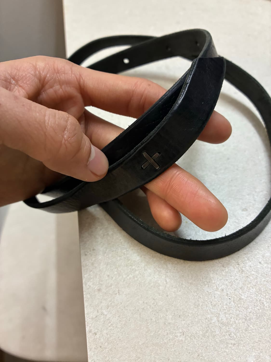 Ma+ 크로스 레더 롱 벨트  상품이미지2