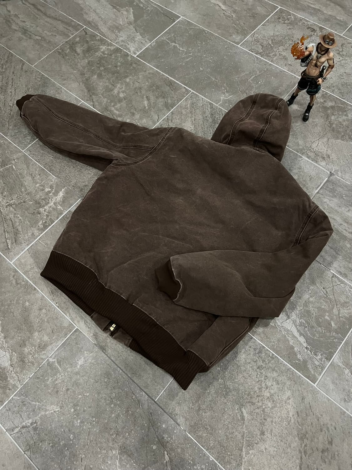 (XL)칼하트 덕 액티브 후드자켓 J130 CHT 체스트넛 상품이미지9