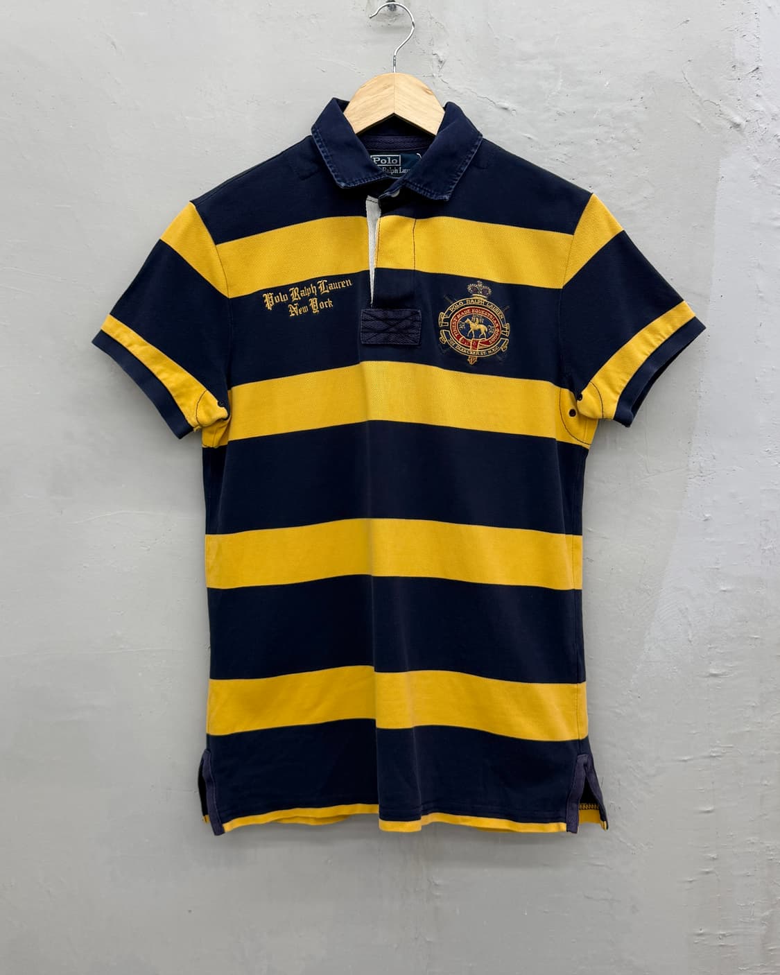 폴로 랄프로렌 00s 크라운 럭비 PK 티셔츠 상품이미지1