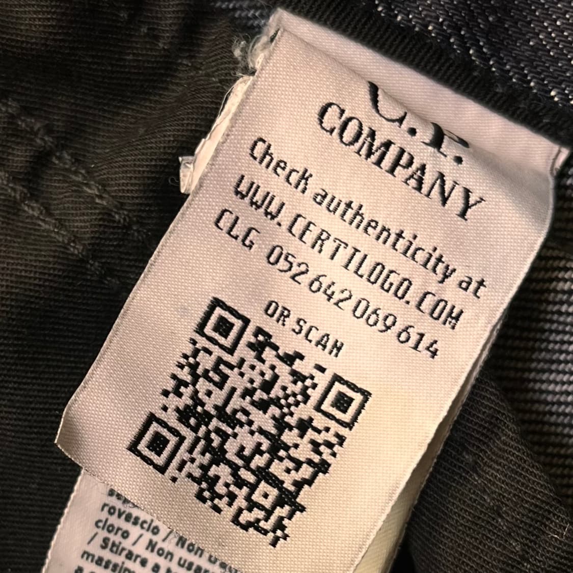 C.P.COMPANY 슬림핏 데님팬츠 W32 상품이미지5