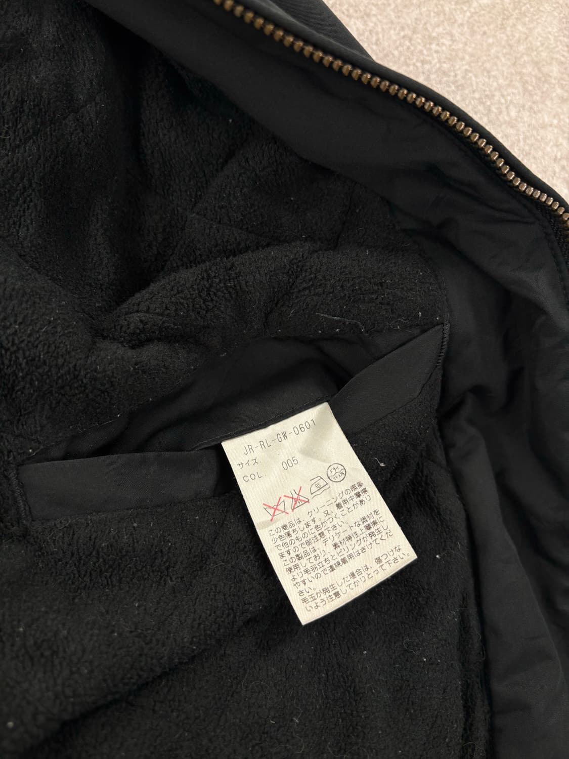 Polo Ralph Lauren Black Jacket    상품이미지5