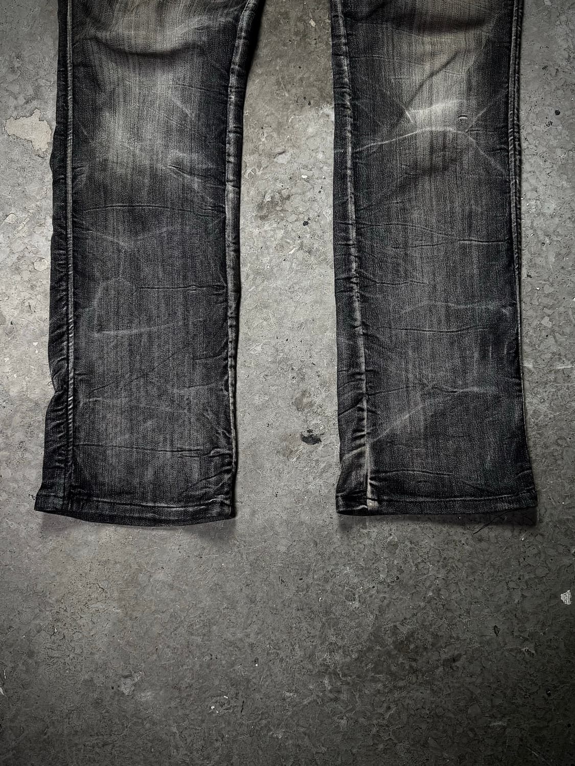 Spicy Denim – Black Wash Denim Pants 상품이미지5