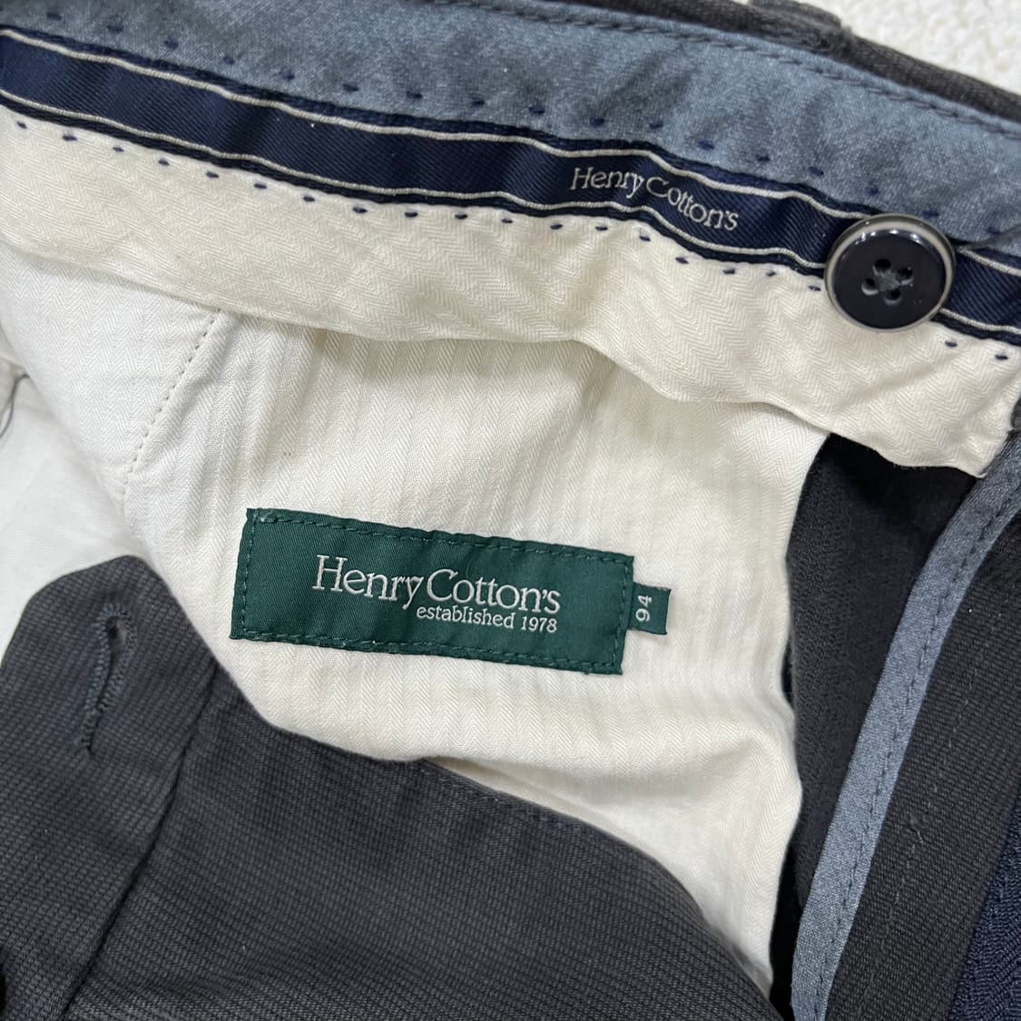 94 헨리코튼 치노팬츠 면바지 0312M2 상품이미지4