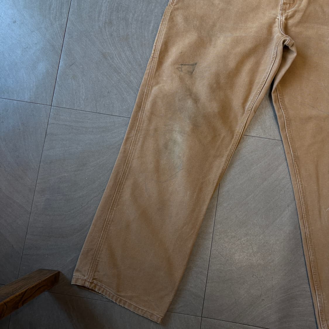 칼하트 정품 오리지널 브라운 카펜터 팬츠 상품이미지7