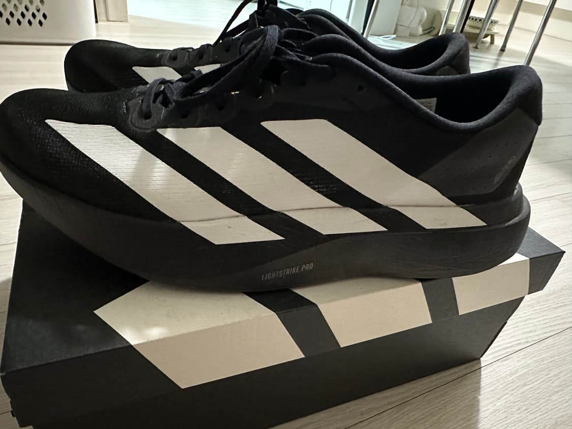 아디다스 아디제로 EVO SL 블랙 275 팝니당 상품이미지2