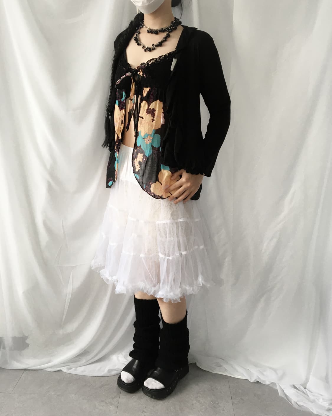 Pattern point sleeveless 상품이미지6