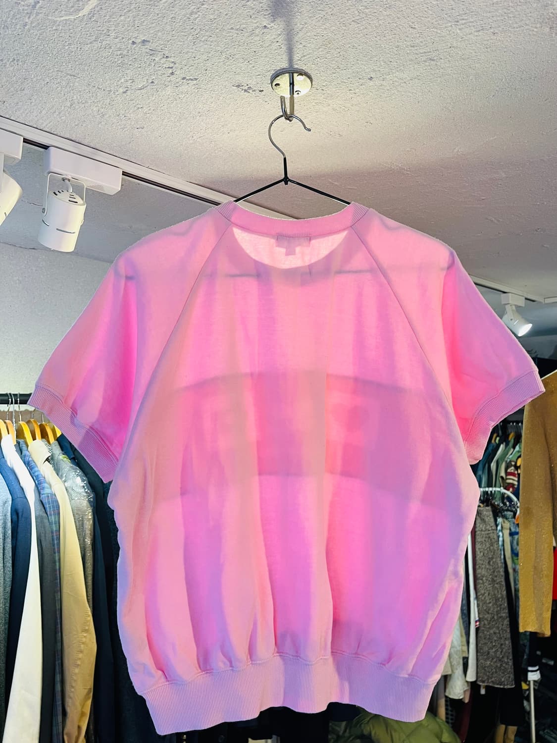 꾸레쥬 래글런 숏슬리브 탑 상품이미지3