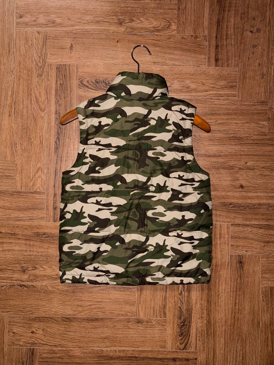 콜롬비아 카모 패딩조끼 상품이미지5