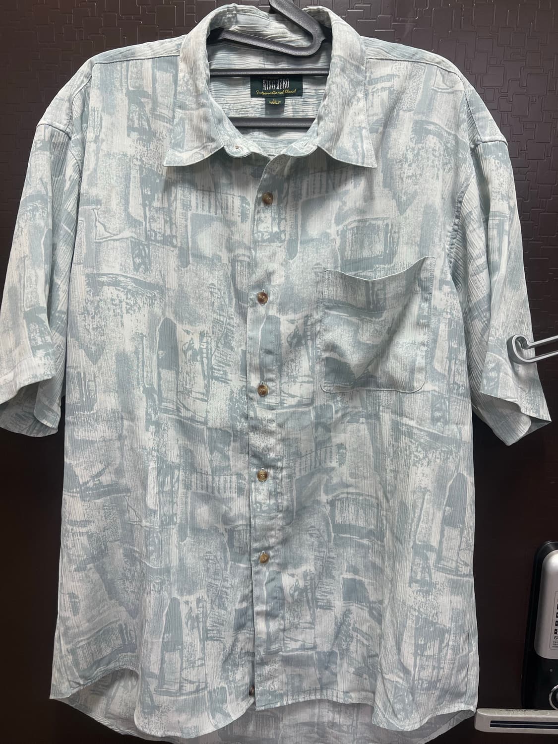 그런지 빈티지 반팔 셔츠  상품이미지3