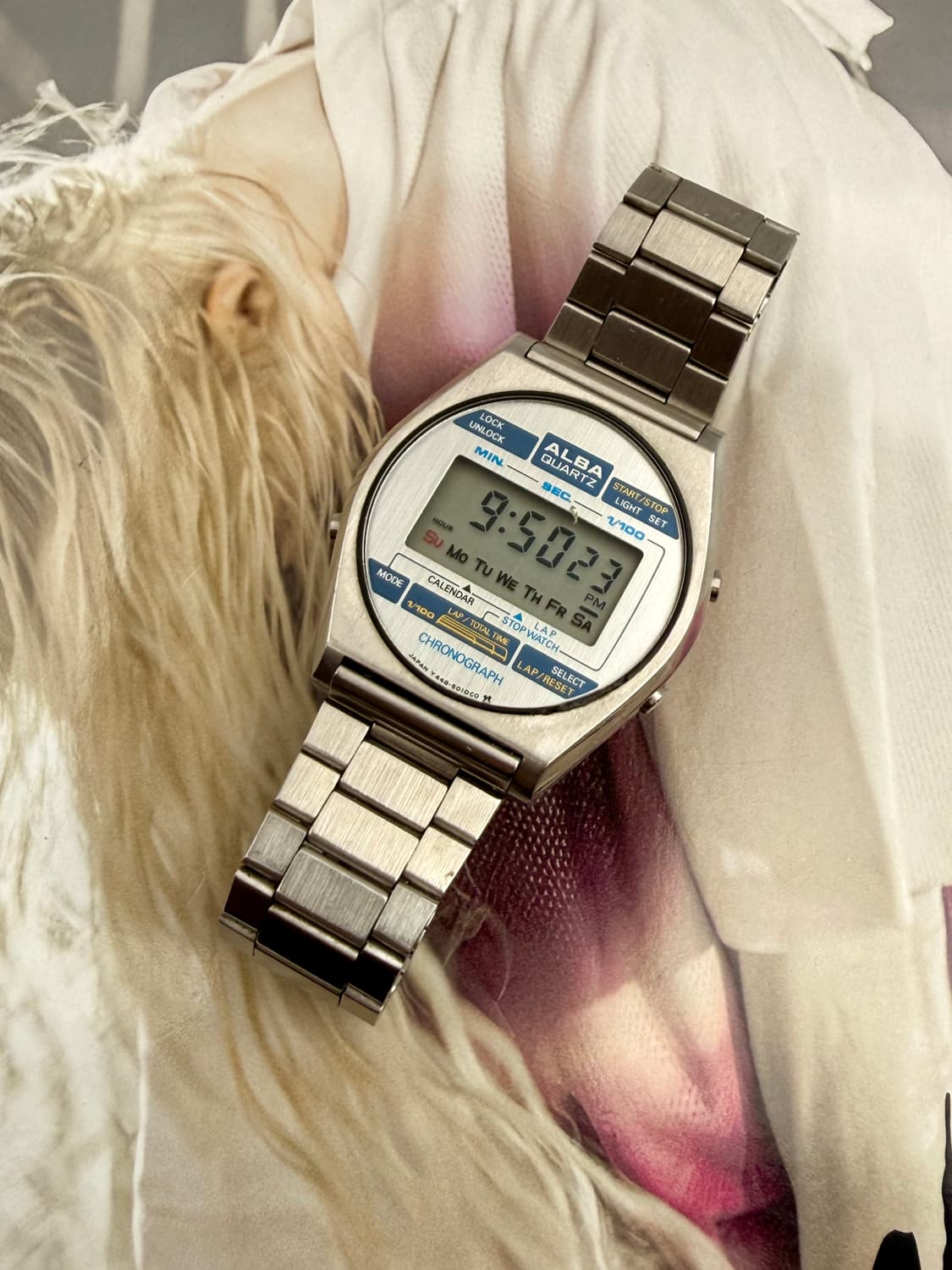 Seiko alba_1989s digital retro watch 상품이미지1