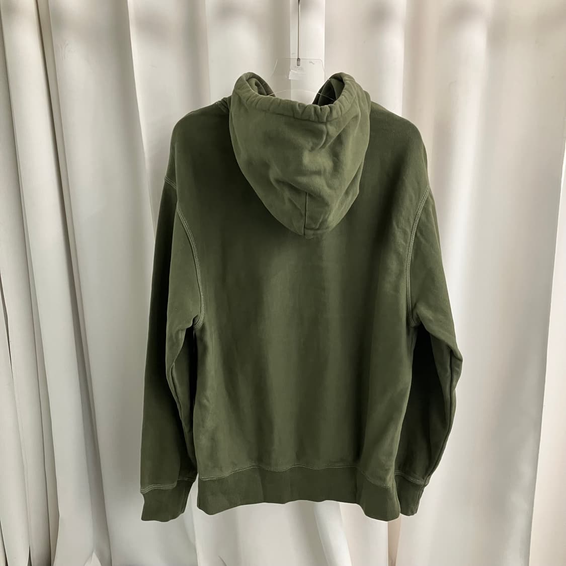 스투시 카키 8볼 후드티 M 상품이미지2