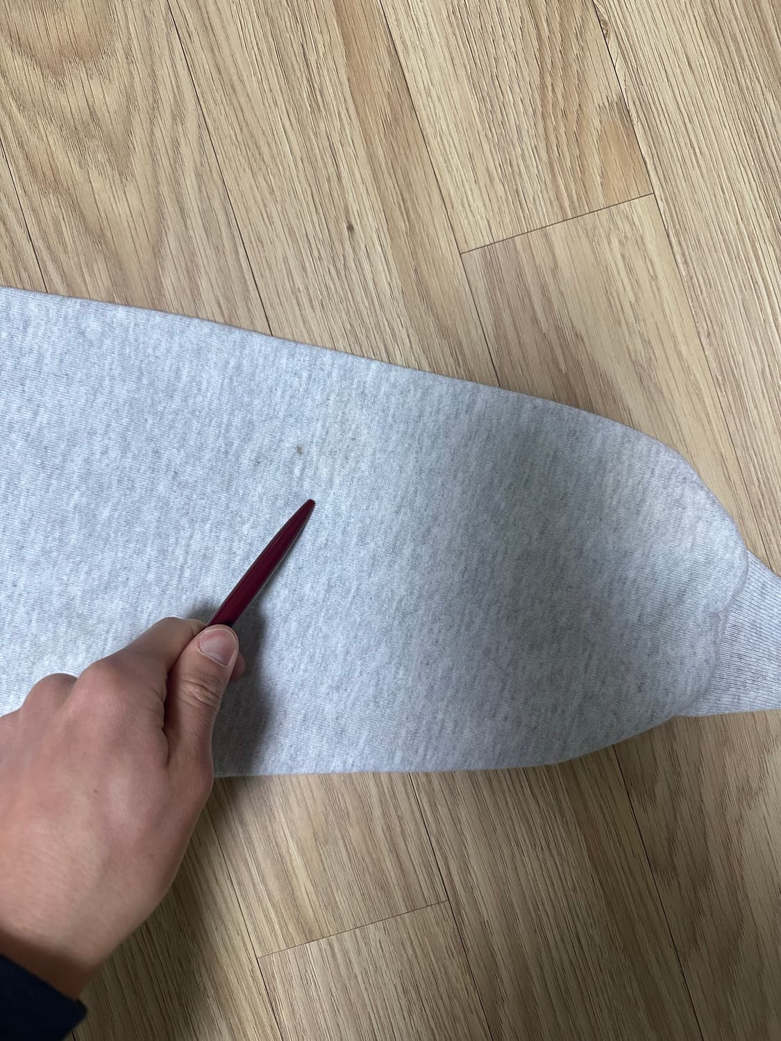 90s 빈티지 러셀 후드 그레이 XL USA 상품이미지8