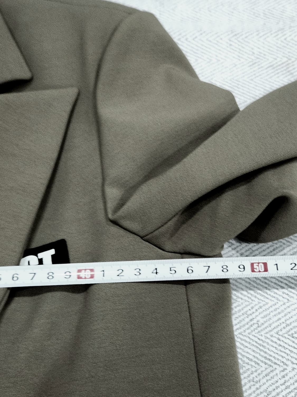 [S] LAP 랩 카키 더블 버튼 롱 코트 여성 S 상품이미지6