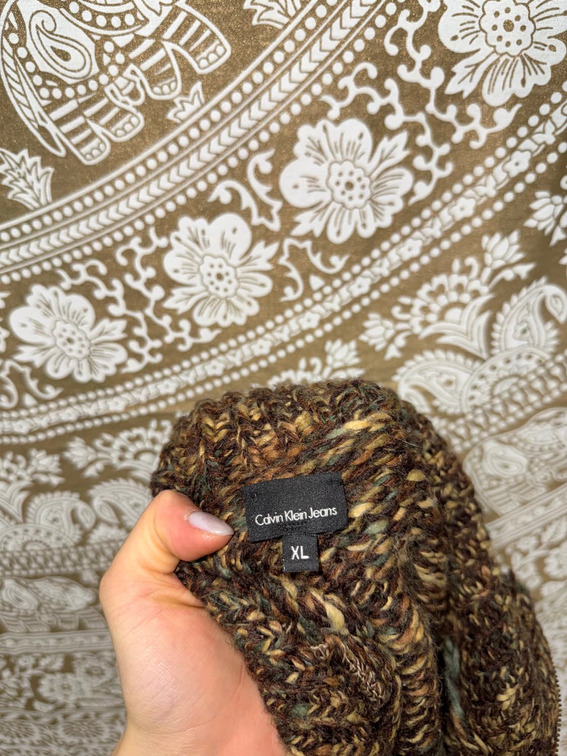 캘빈클라인 투웨이 니트 집업  상품이미지8