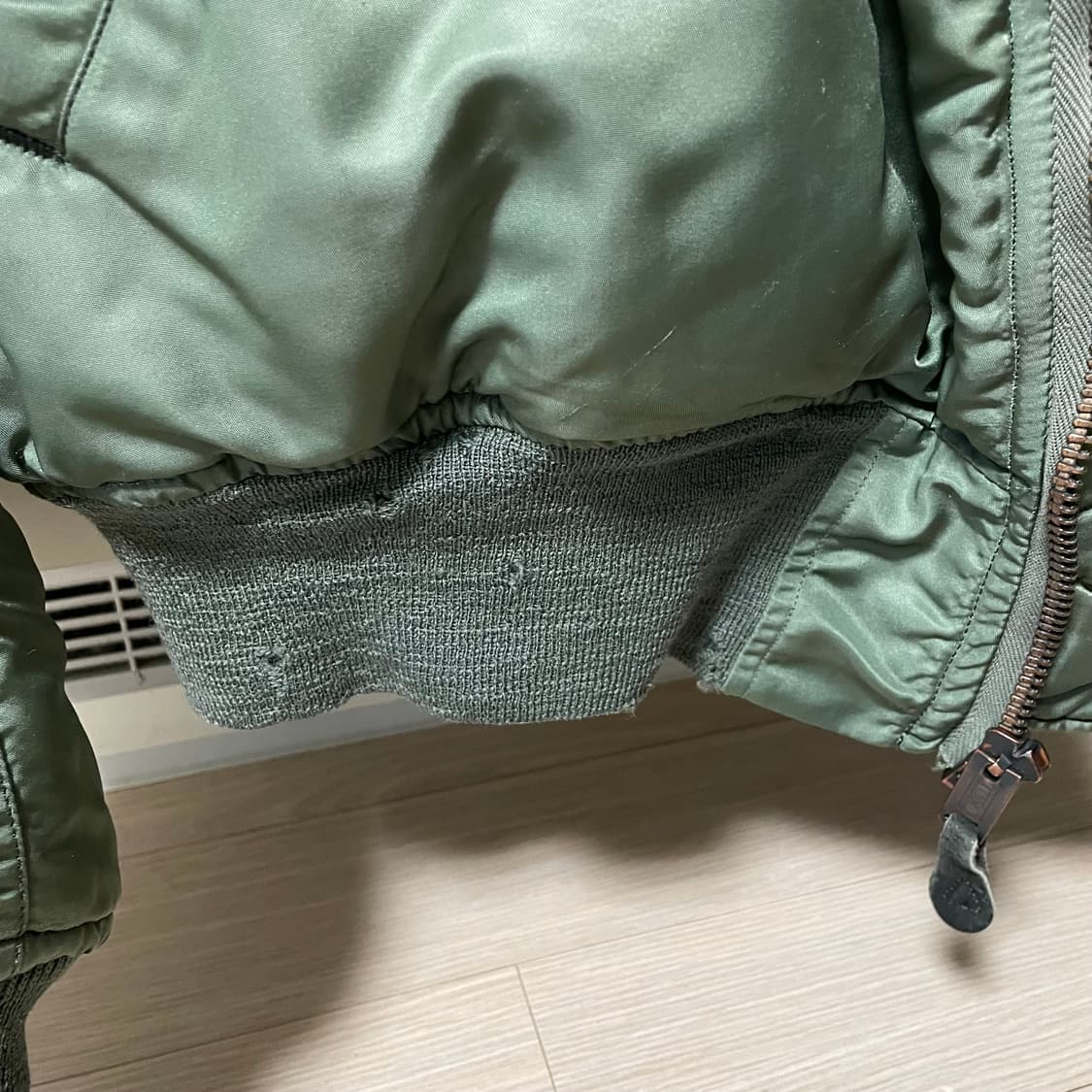 60s 미군 오리지날 ma-1 봄버 XL 상품이미지7