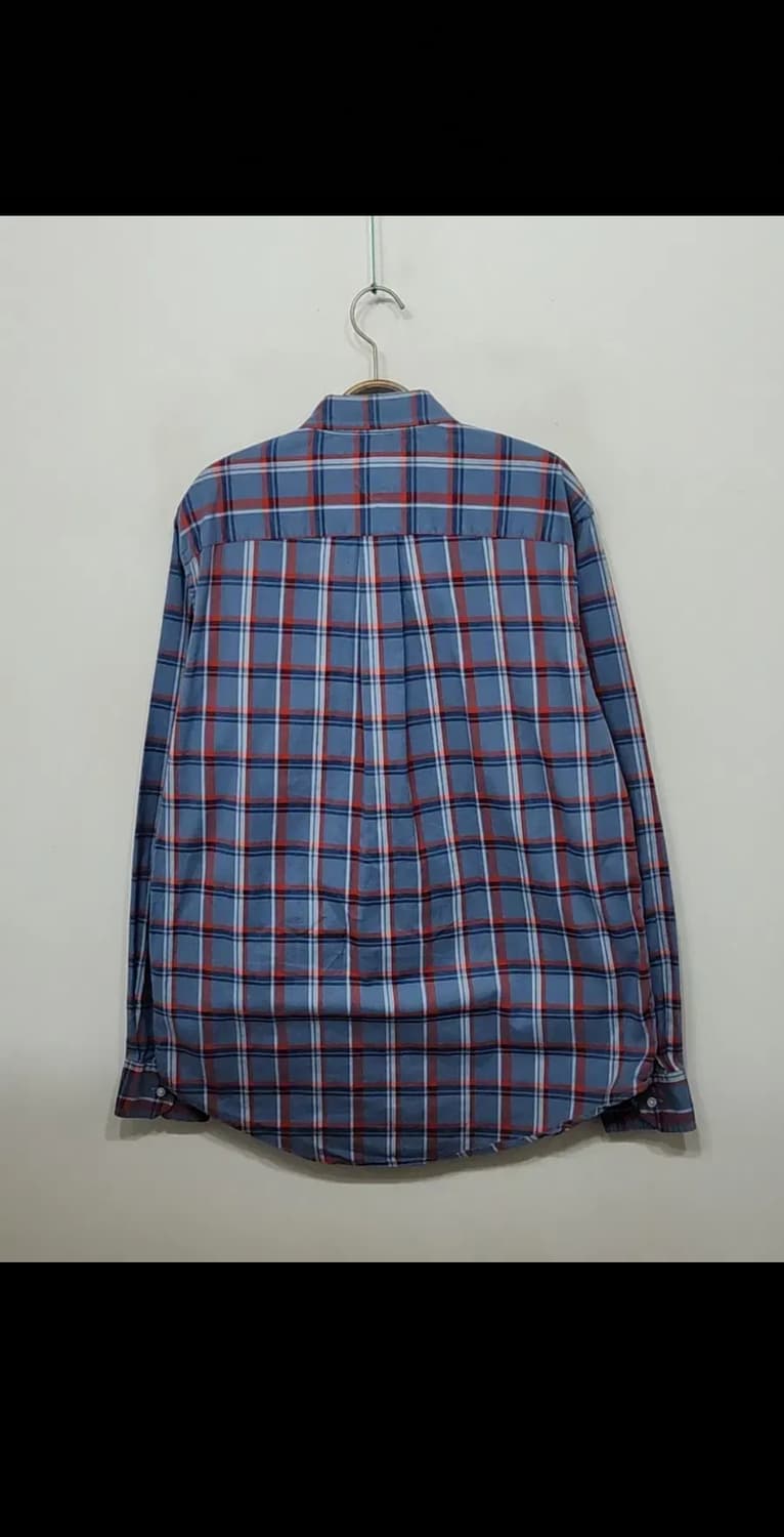 (L) 타미힐피거 남방 체크 셔츠 토미 로고 포켓  상품이미지6