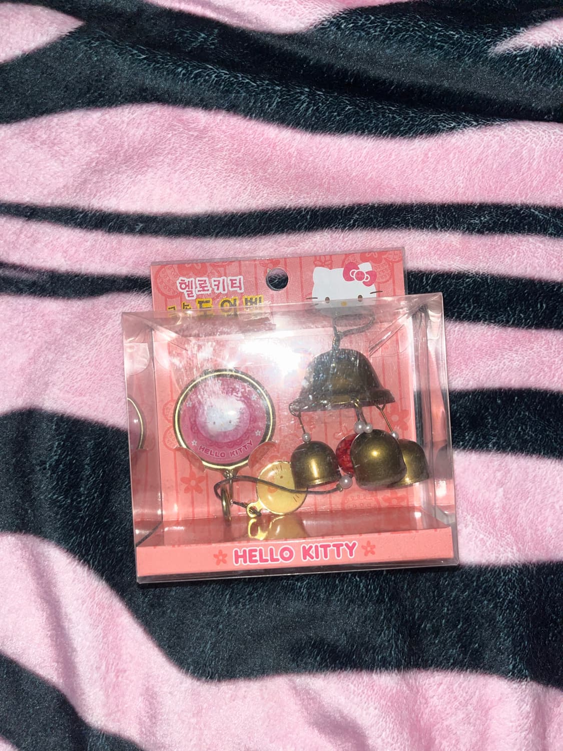 헬로키티 금속 도어벨 고전문구 희귀 레어 상품이미지2