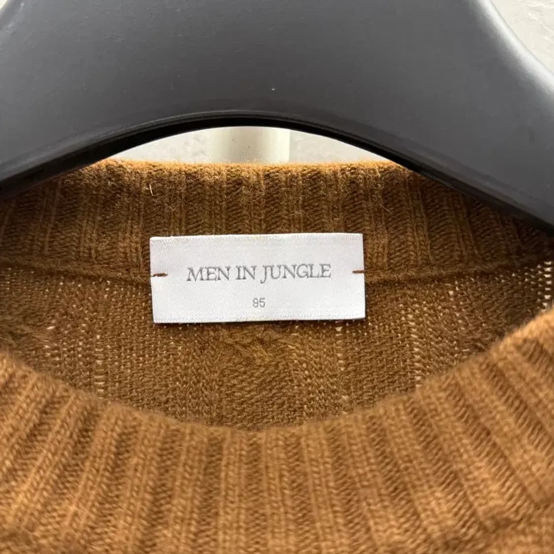 Men In Jungle brown sweater 95 상품이미지4