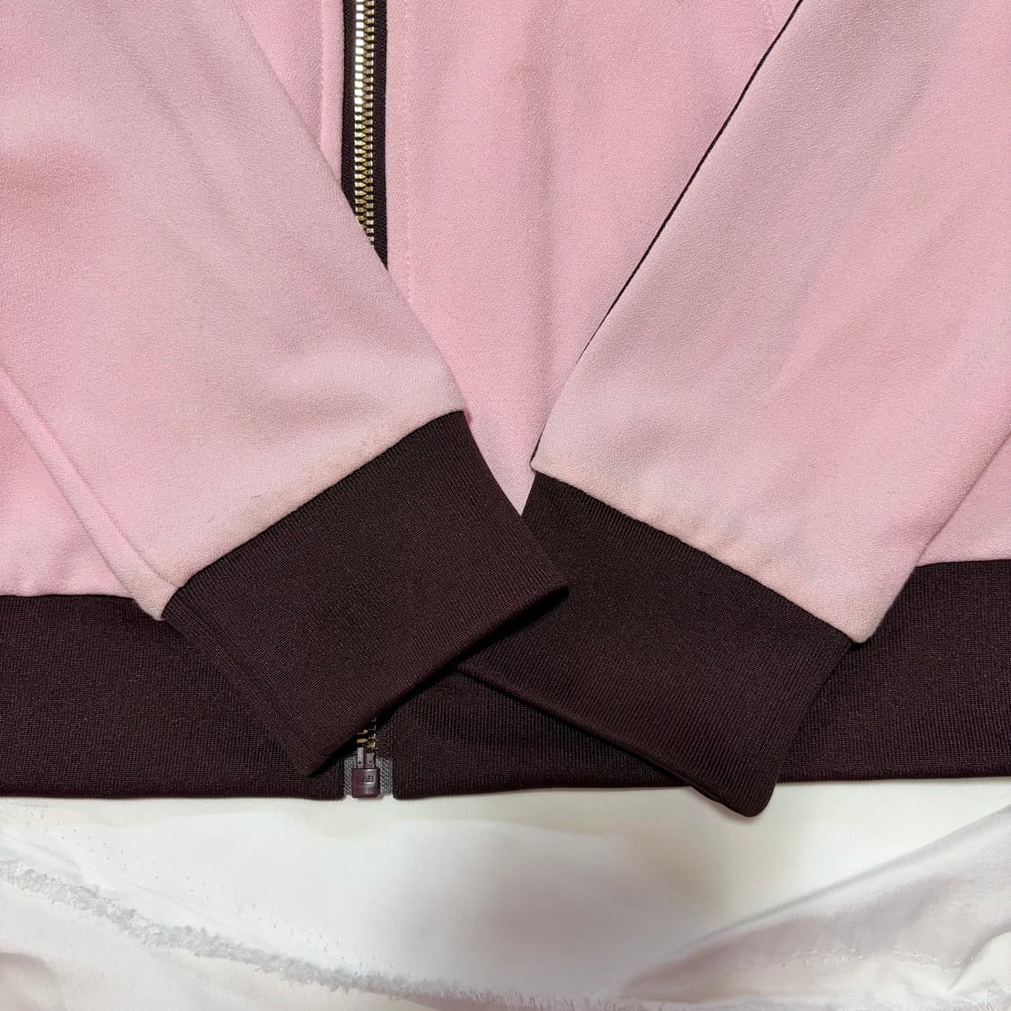 아디다스 베켄바우어 핑크 트랙탑 져지 핑크 브라운 상품이미지9