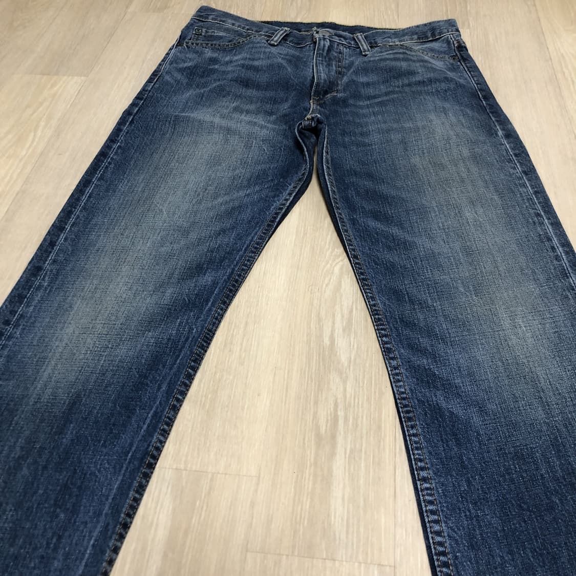 (32) 리바이스 Levi's 513 슬림 스트레이트핏 데님 워시드 데님 상품이미지9