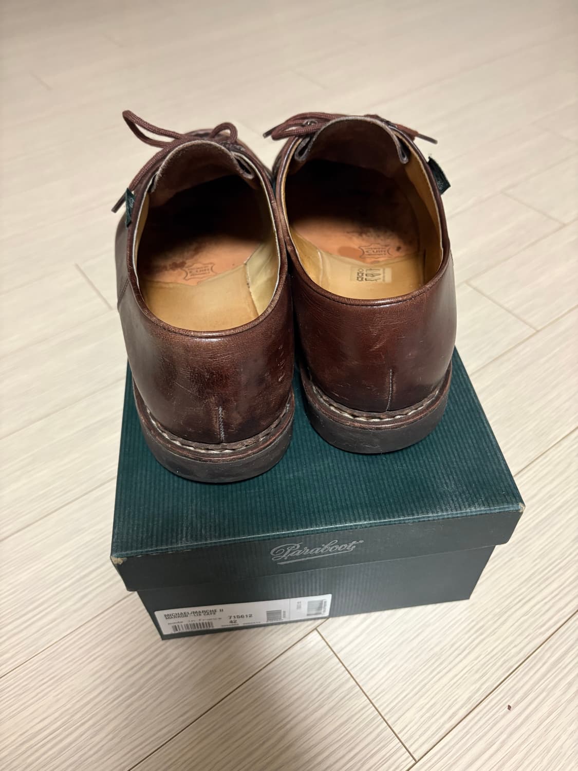 파라부트 미카엘 마룬 42 풀박스 상품이미지2