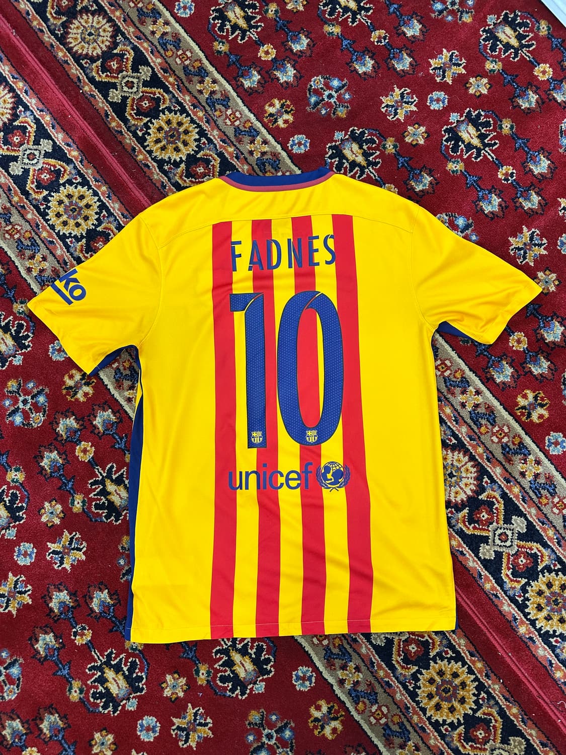 나이키 바르셀로나 15-16시즌 어웨이 유니폼 M 상품이미지5