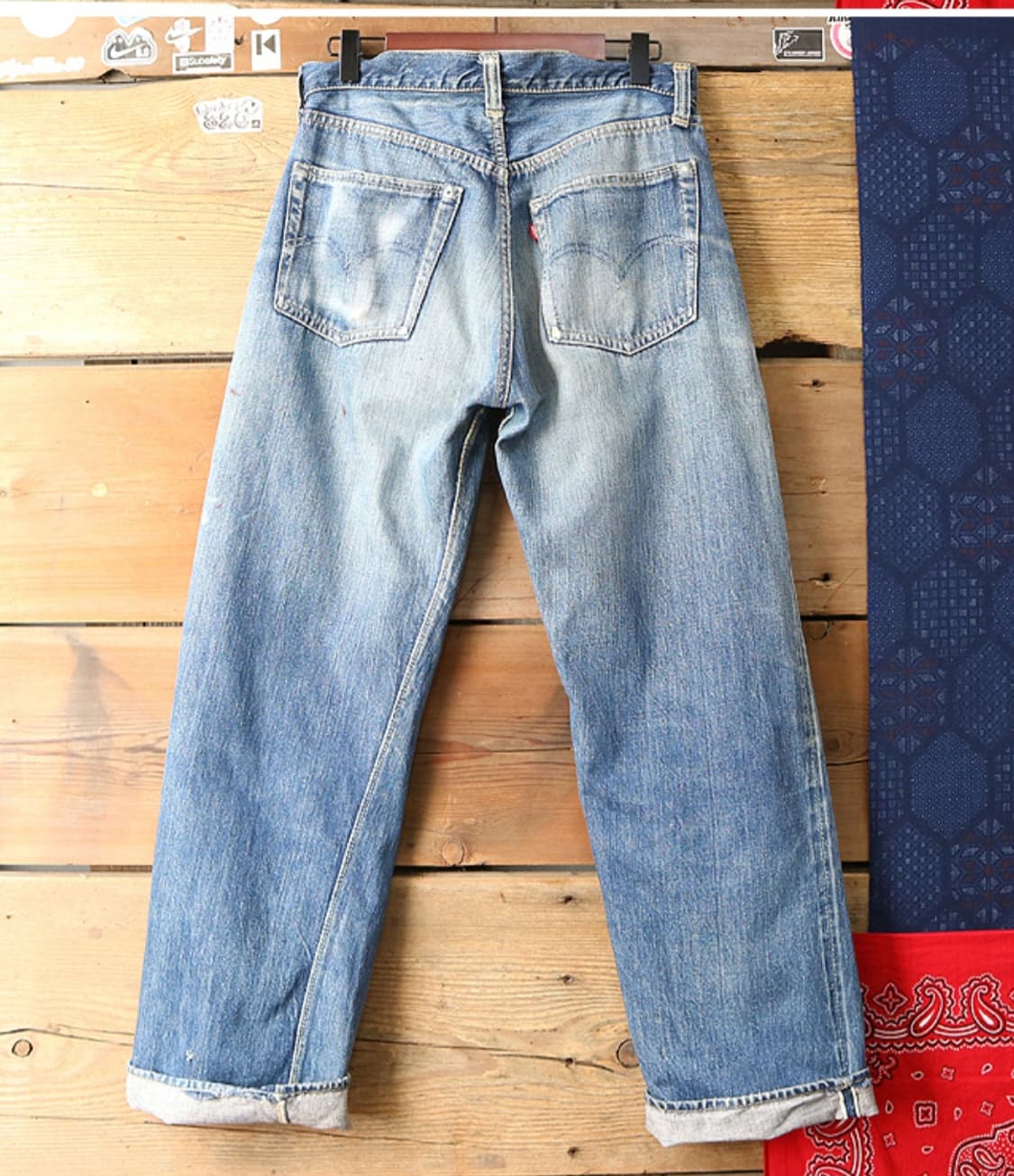 40S LEVIS 40년대 리바이스 501XX 셀비지데님
47501 리얼 상품이미지4