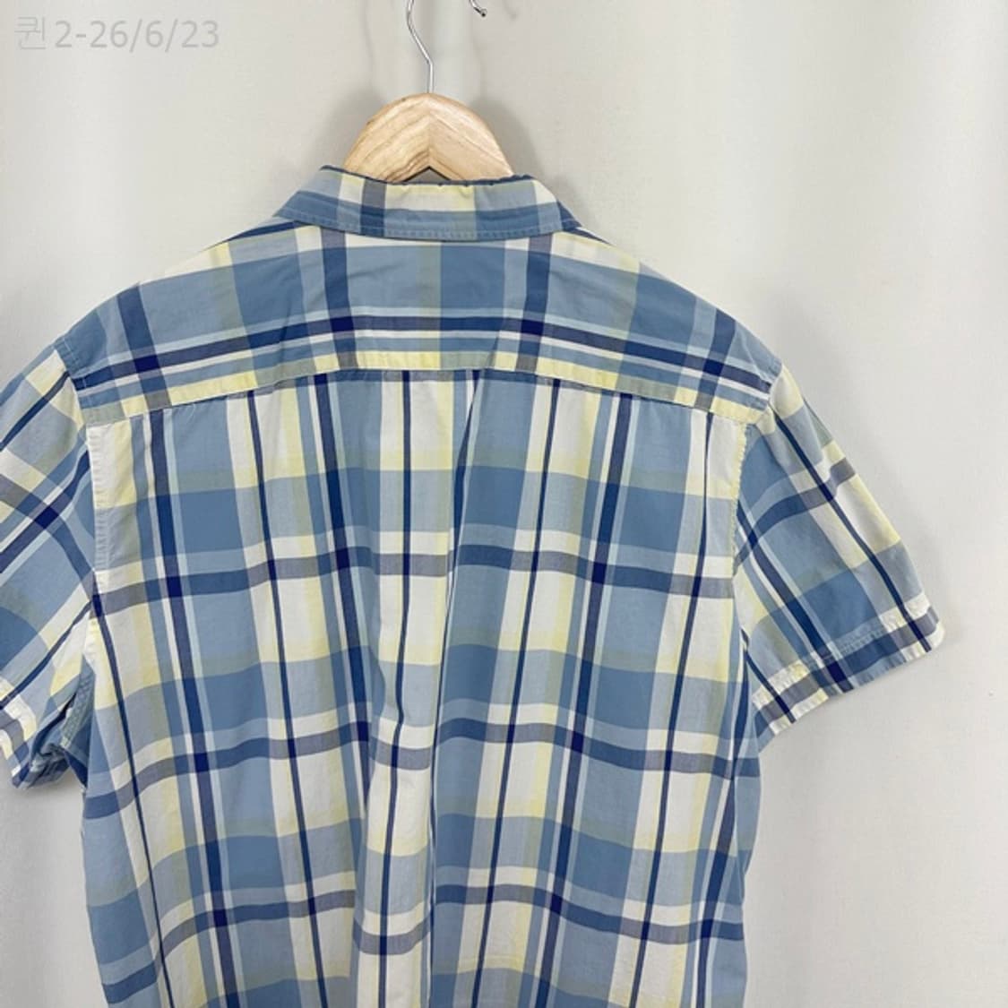 라코스테 남자 반팔 셔츠 남방 슬림핏 46 2XL (실측126) 상품이미지8