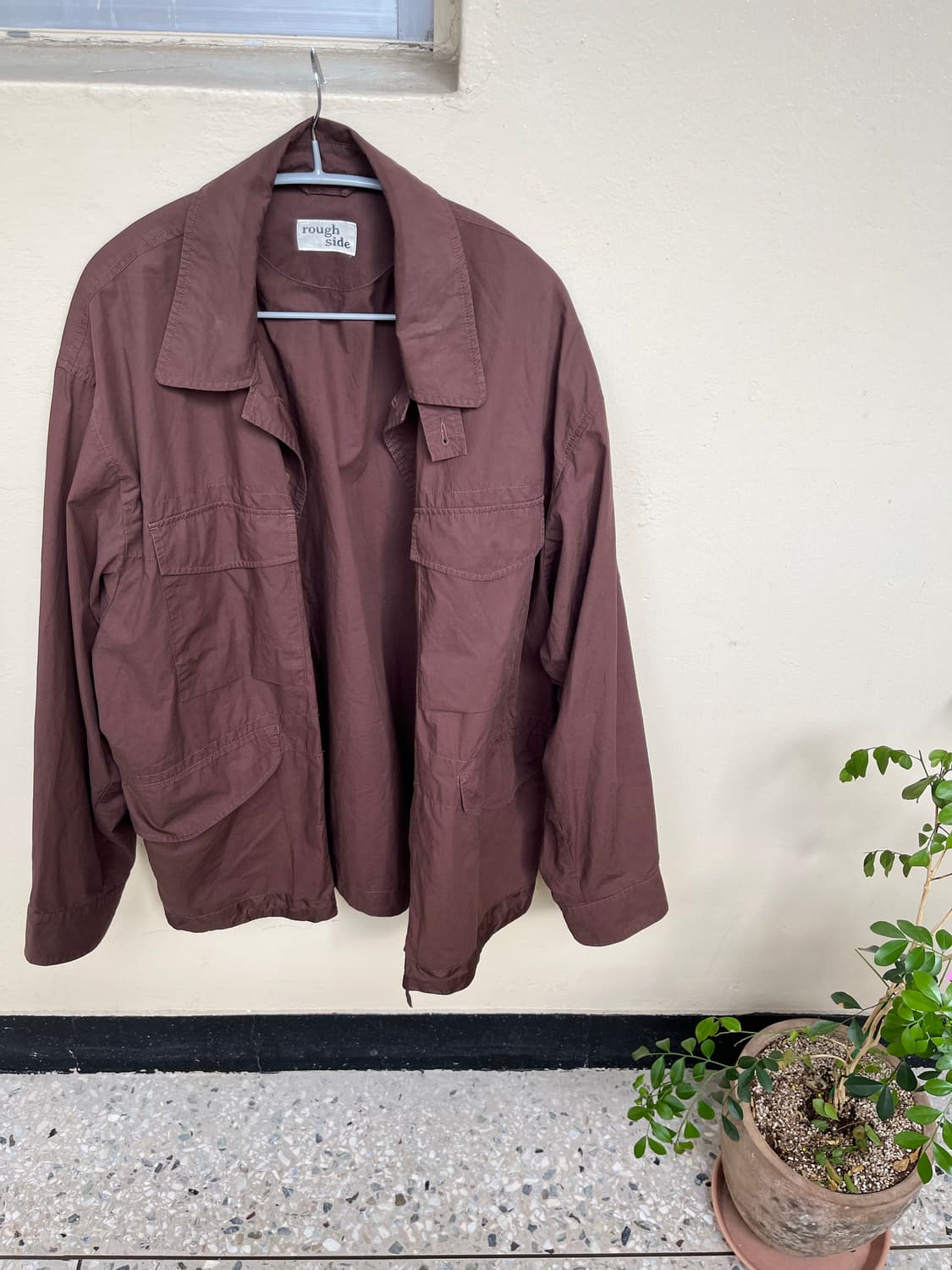 rough side BDU jacket brown (러프사이드 BDU) 상품이미지1