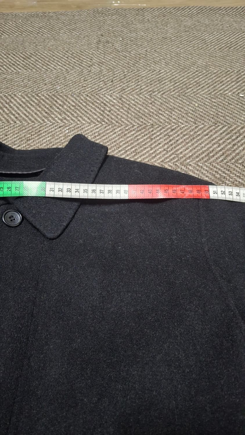 YSL)입생로랑 캐시미어 블랙 코트 상품이미지7