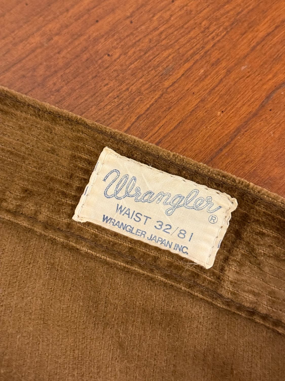 30.5) 90s Wrangler Corduroy Regular Stra 상품이미지7