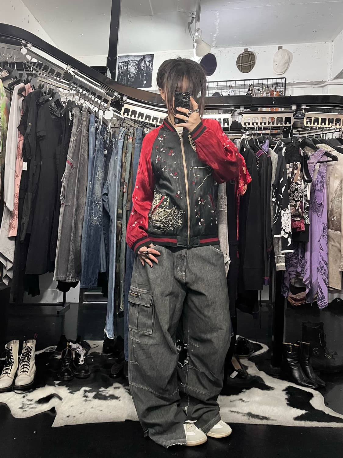 백화요란 리버시블 스카잔 상품이미지1