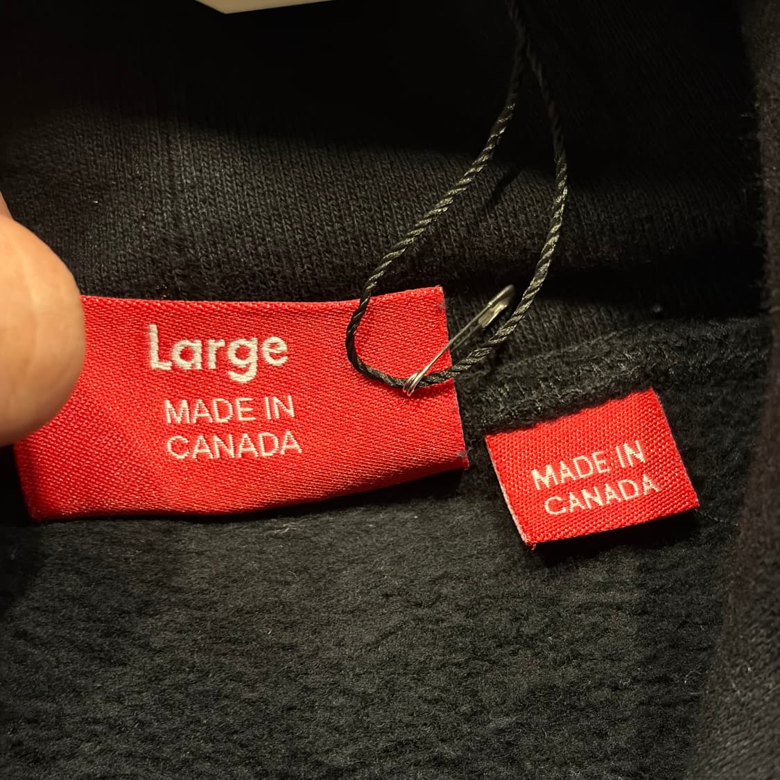 [L] 17ss 슈프림 뱀피렐라 블랙 후드티 B526 상품이미지6