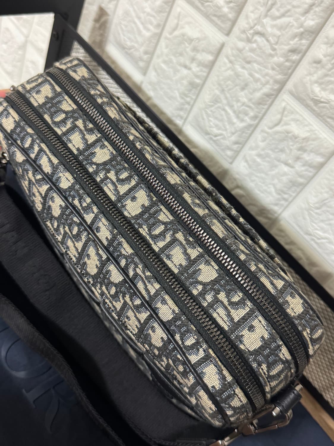 [OS] 디올 사파리 맥시 오블리크 자카드 메신저백 상품이미지2