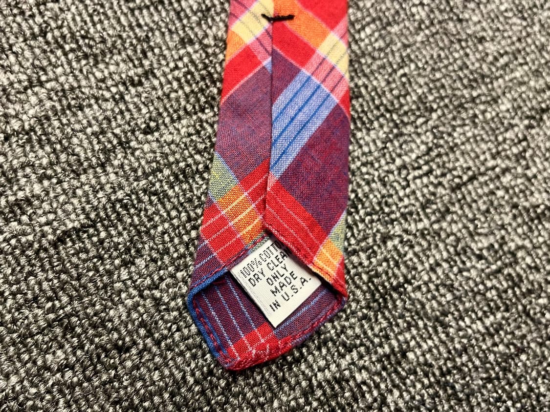 엔지니어드가먼츠 체크패턴 넥타이  상품이미지4