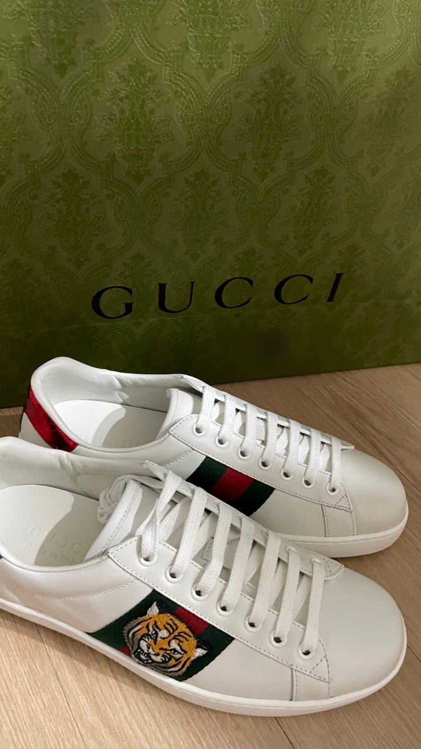 구찌 에이스 타이거 자수 스니커즈 상품이미지2