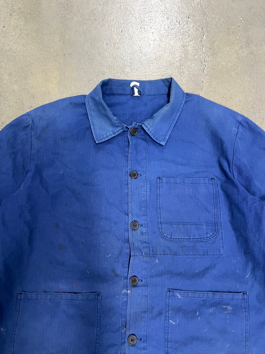(BIG SIZE)FADED WASHED "HBT" 헤링본 프렌치워크자켓 상품이미지4