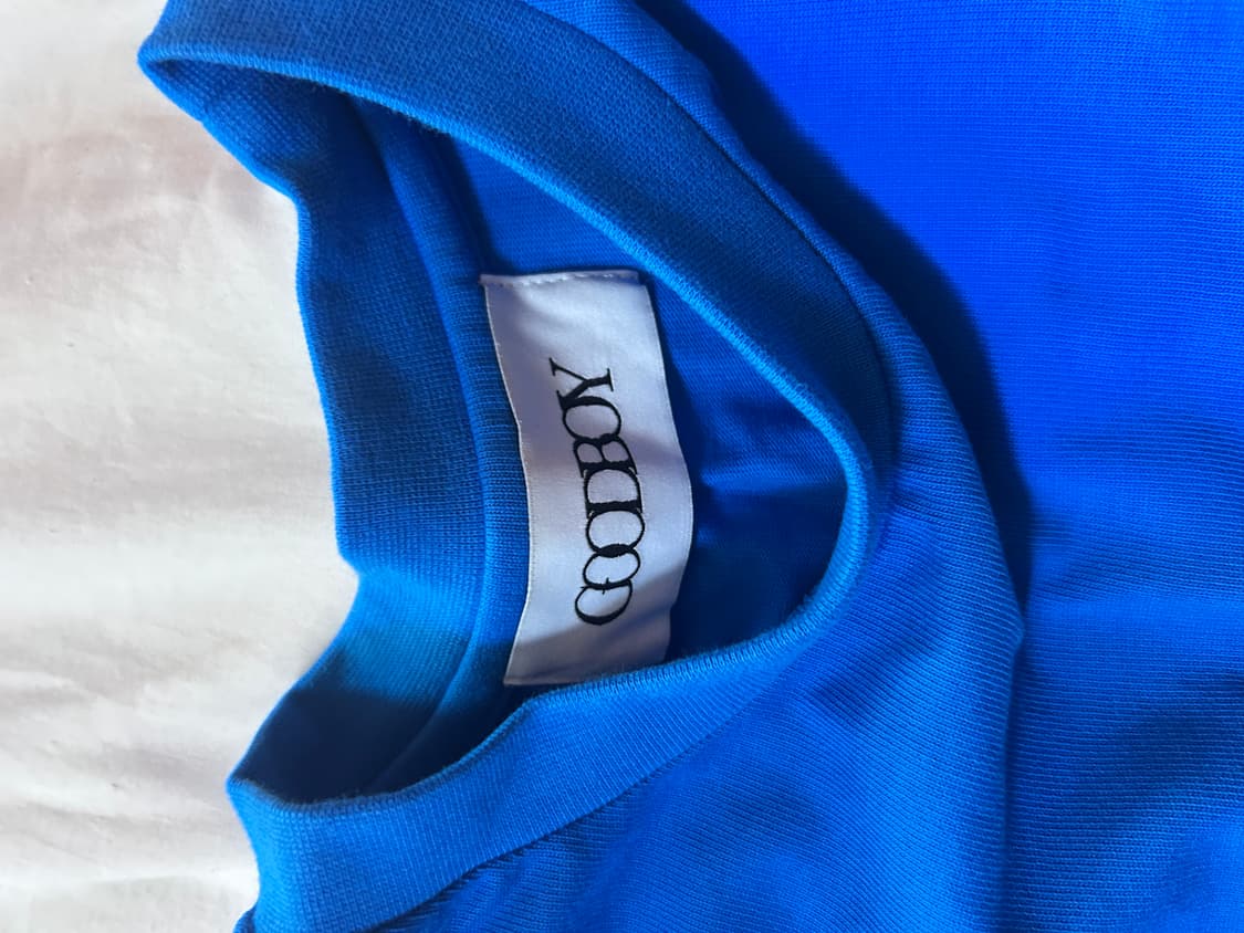 굿보이 프린팅 블루 롱슬리브  상품이미지4