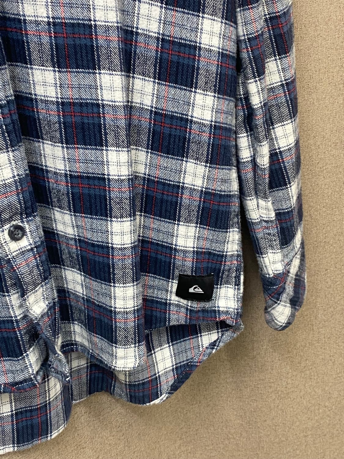 퀵실버 플란넬 체크 셔츠 상품이미지2