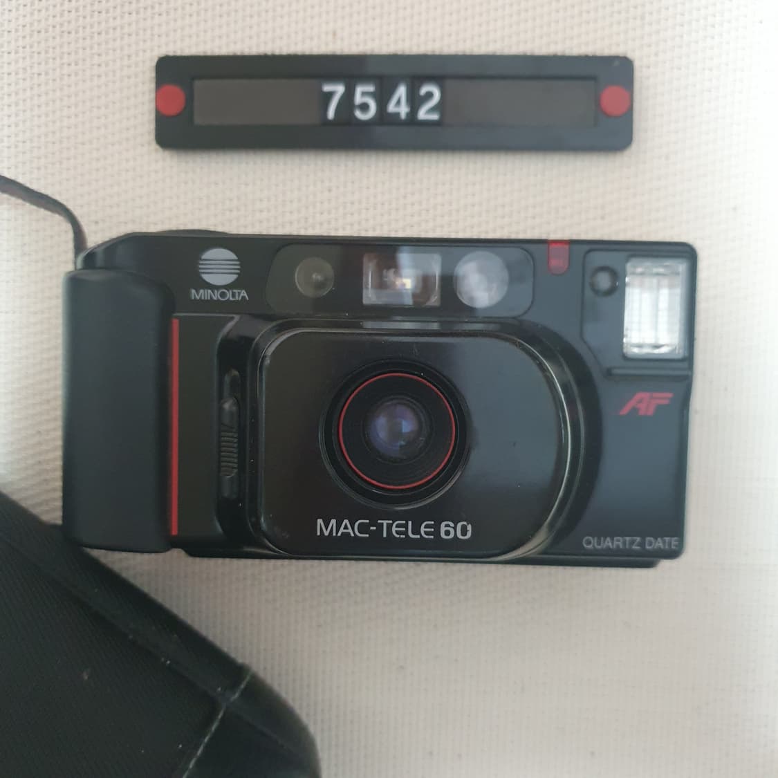 미놀타 맥텔레 60 데이터백 필름카메라 파우치포함 상품이미지1