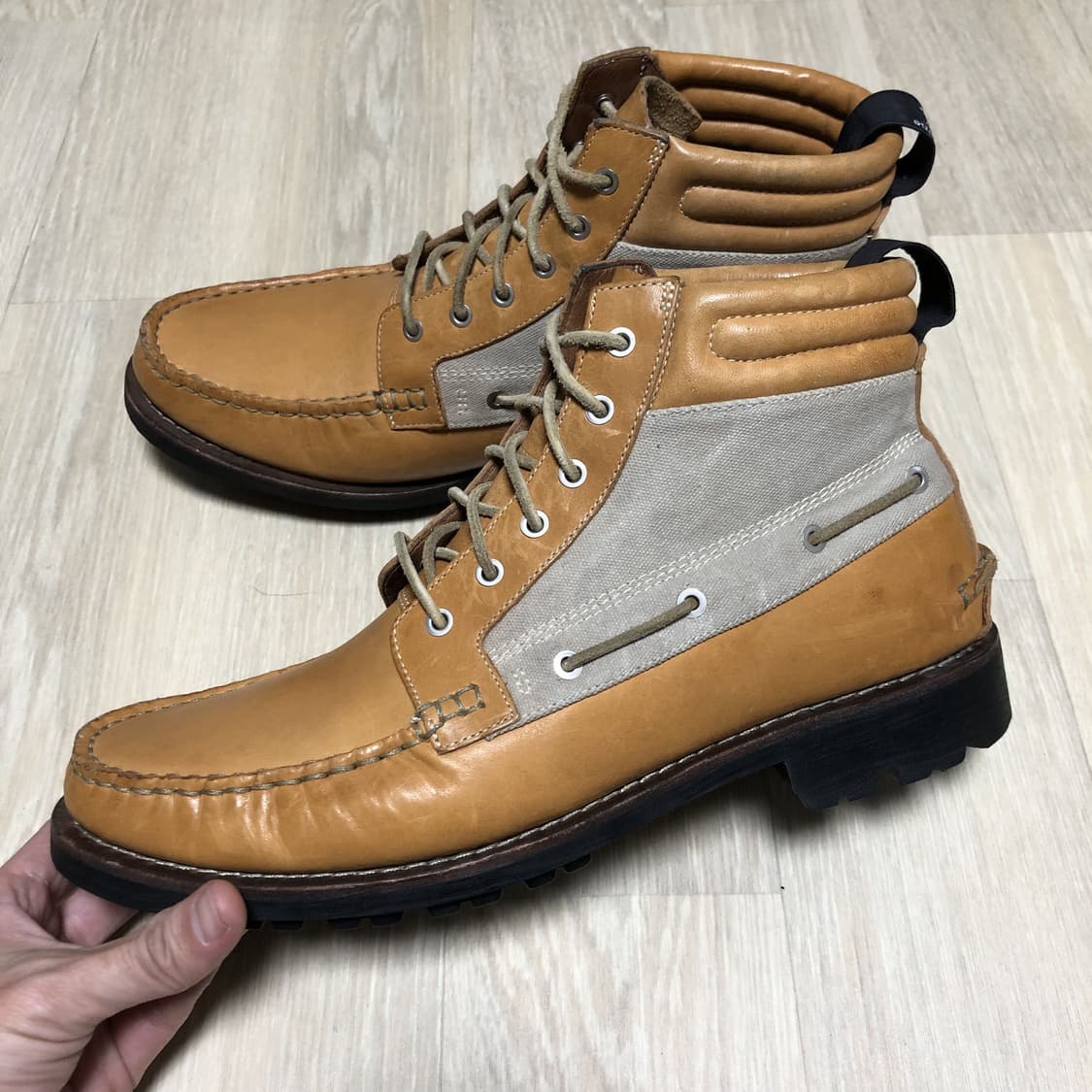 (270) 팀버랜드 X 랙앤본 6-EYE 비브람 오일레더 처카 부츠 상품이미지1