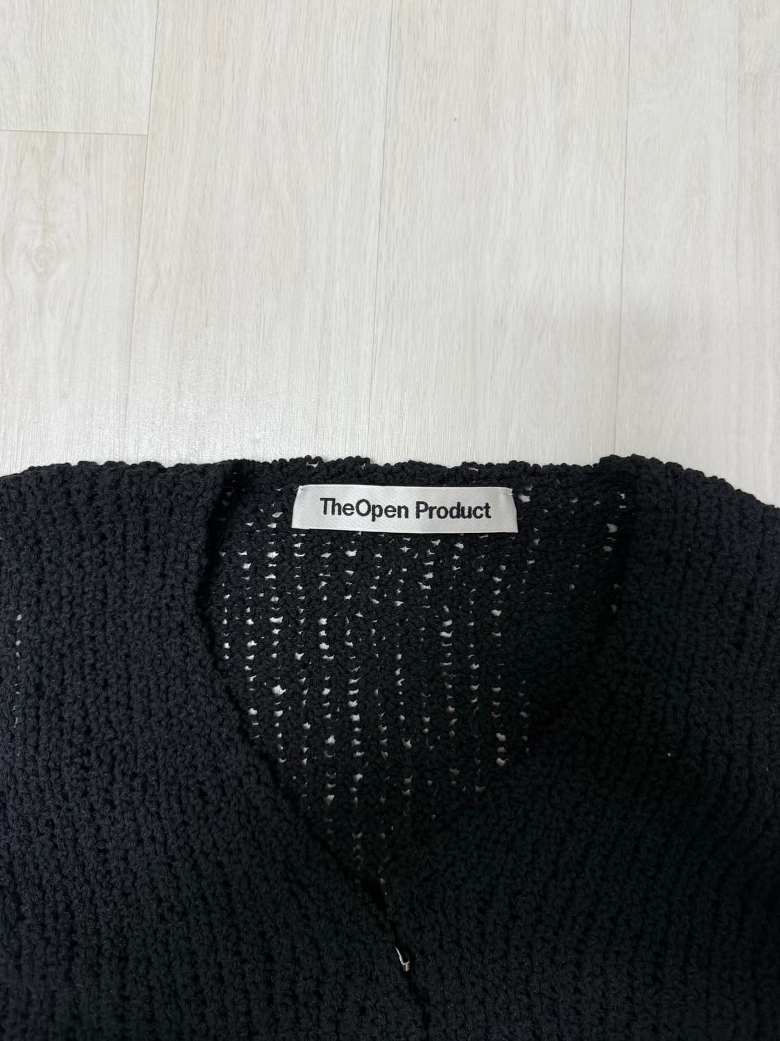 theopen product(더오픈프로덕트) 브이넥 니트 베스트 상품이미지3