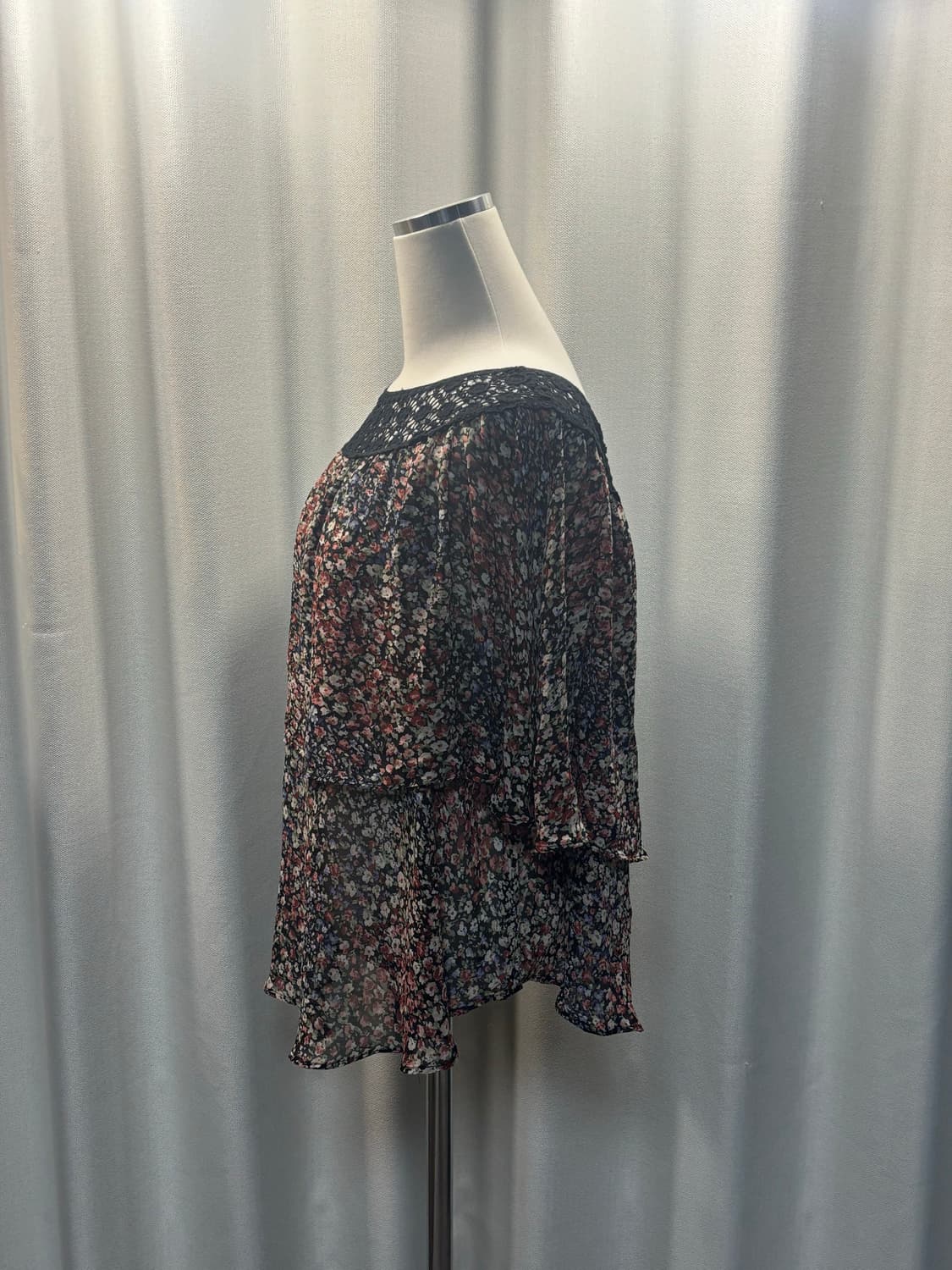 모리걸st 꽃무늬 케이프 상품이미지2