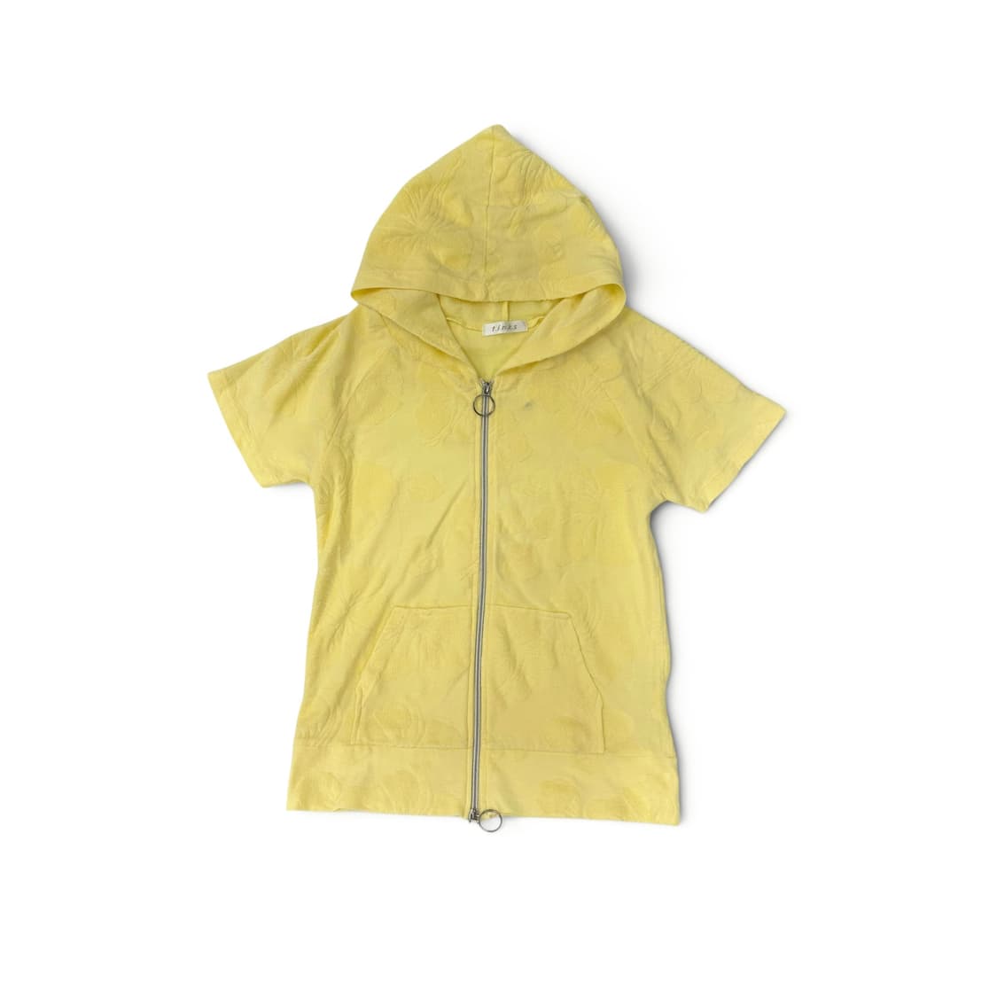 Towel Short Sleeve Hood Zip up 상품이미지1