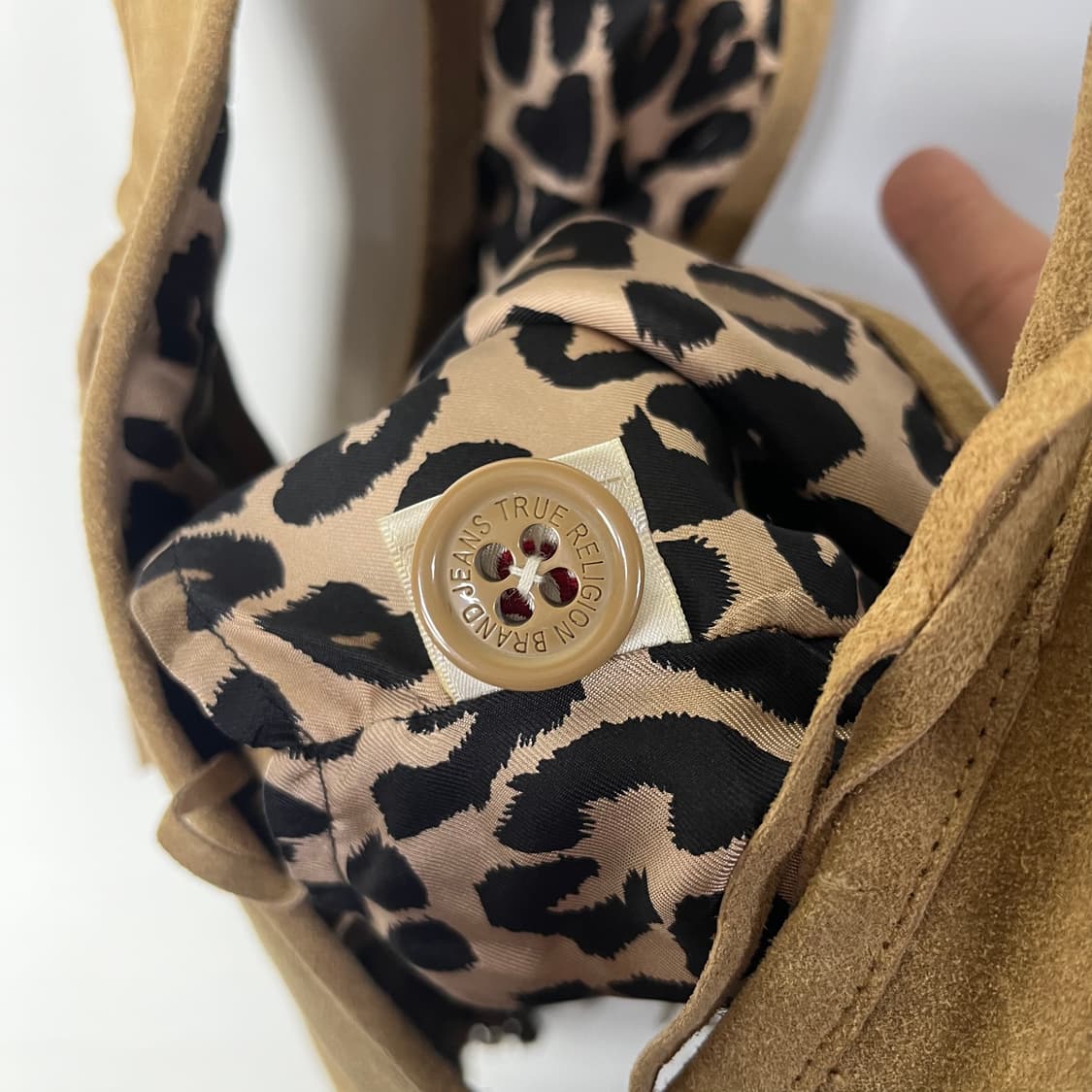 [True Religion] 트루릴리전 스웨이드 프린지 베스트 상품이미지6