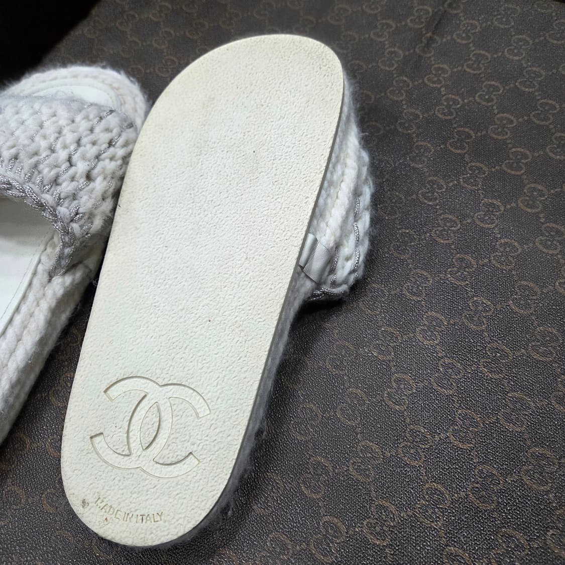 샤넬 니트 뮬 상품이미지5