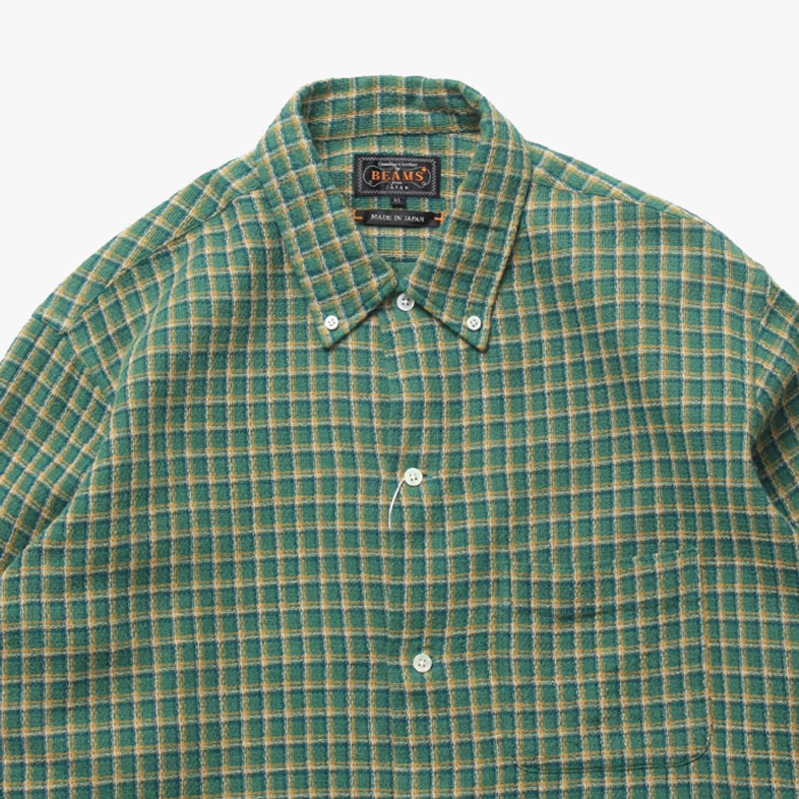  BEAMS PLUS "Green Check Shirts" 상품이미지2